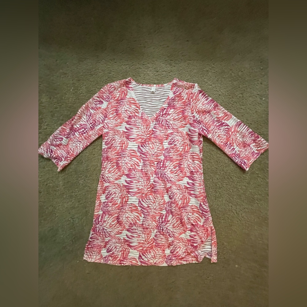 Medium pink, bathing suit cover up